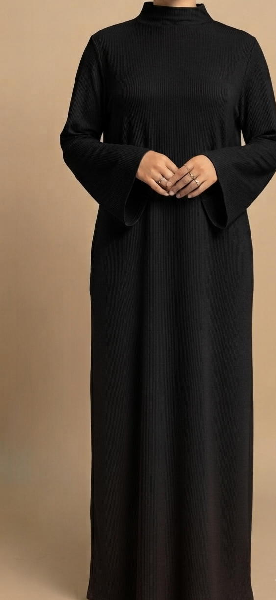 Jersey Ribbed dress