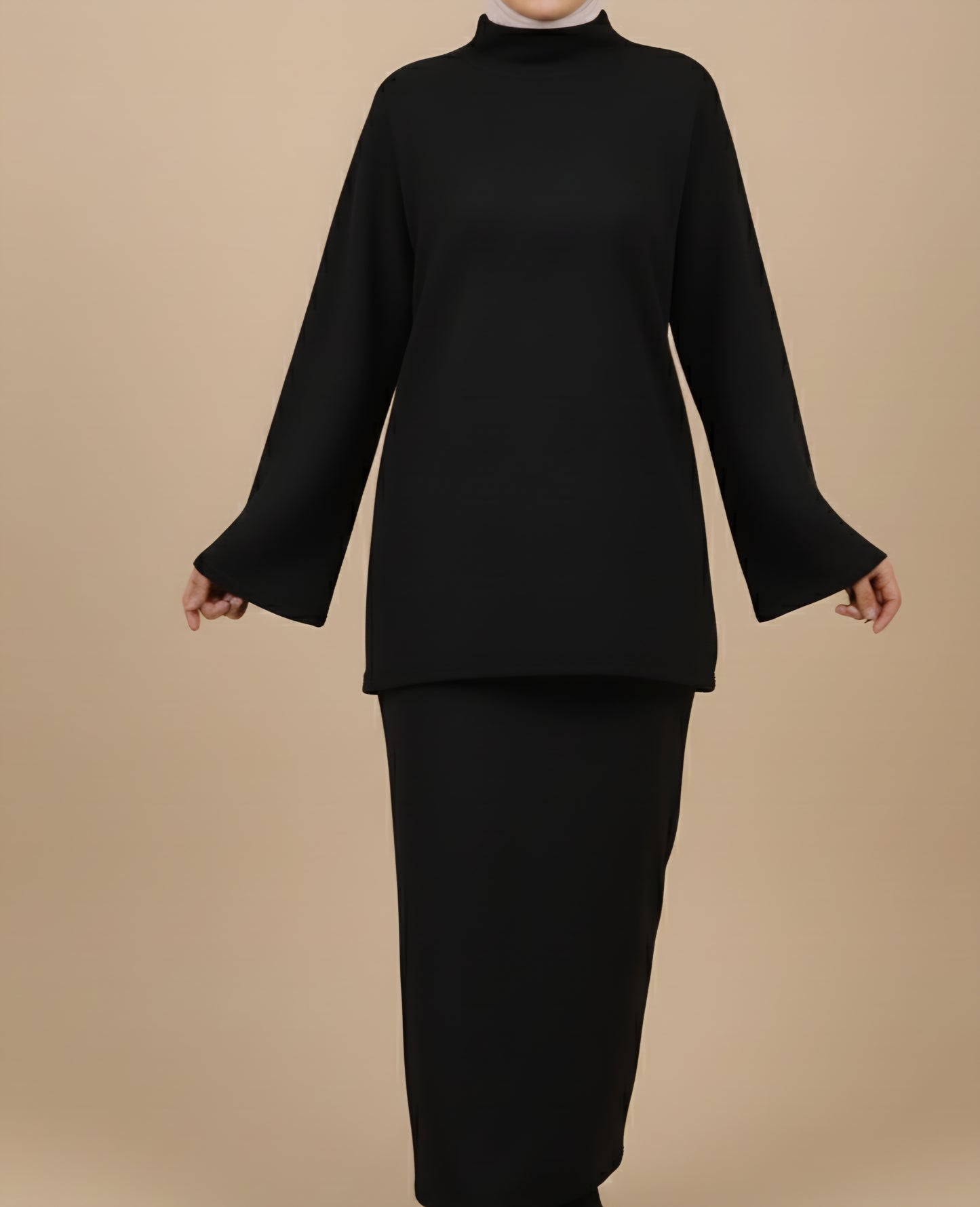 Jersey nouran soft rok-set