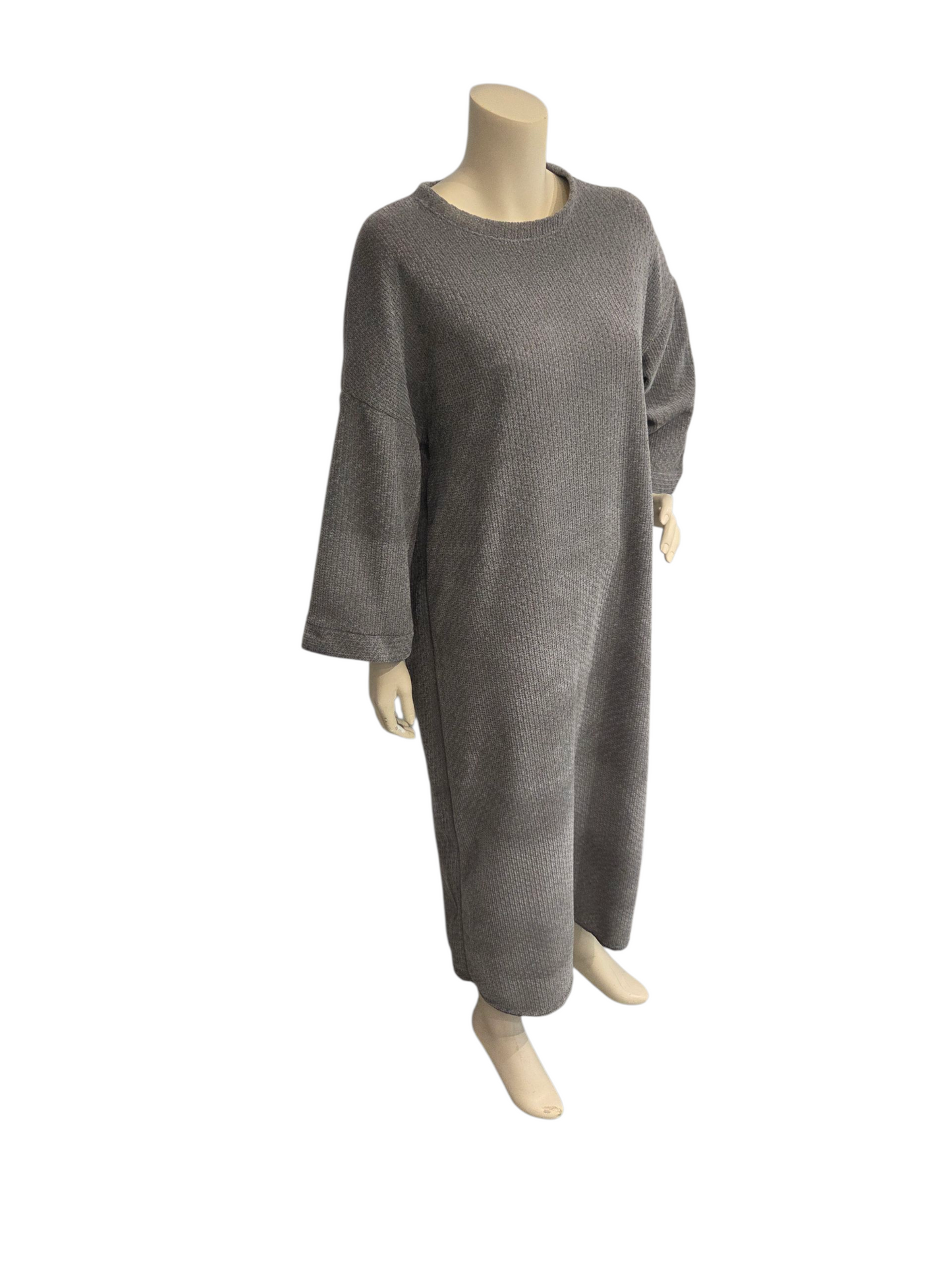 Teddy dress ronde kraag