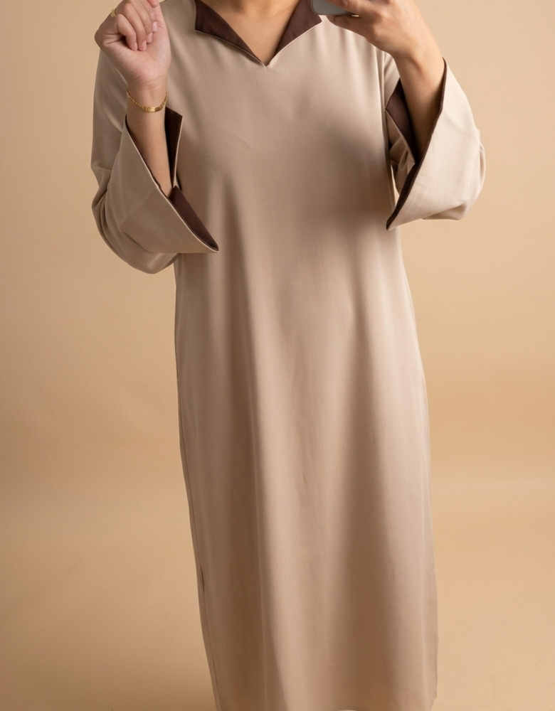 Essential sleeve Color summer dress / Laatste stuk