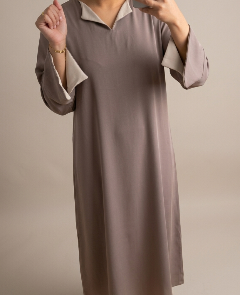 Essential sleeve Color summer dress / Laatste stuk