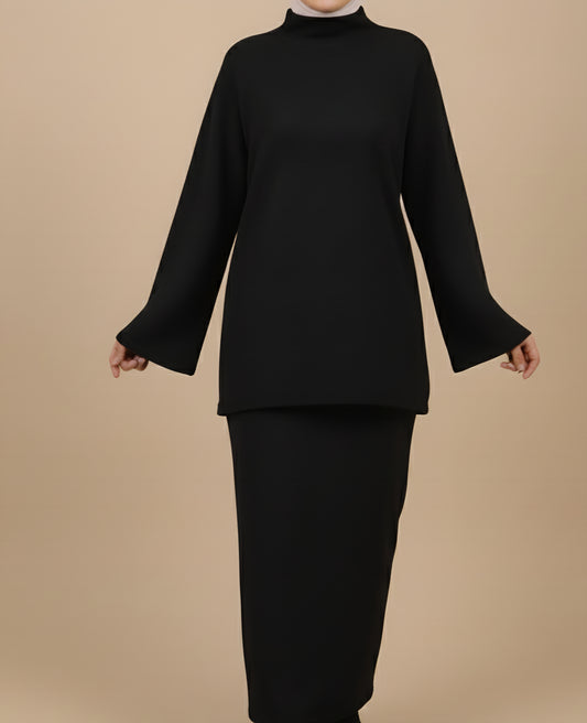 Jersey nouran soft  rok-set