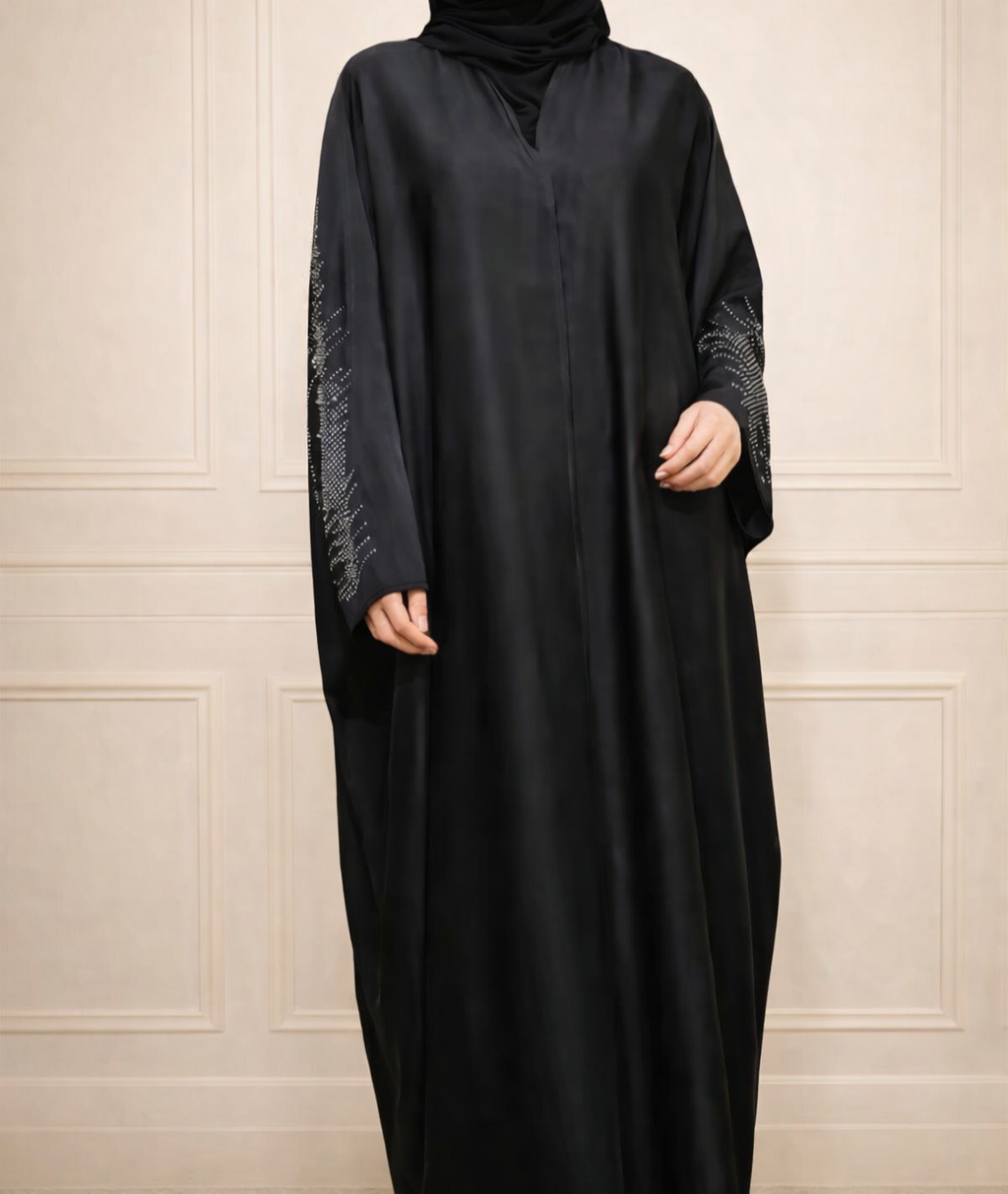 Lunar Elegance kimono abaya/Limited edition Designed by Sallclothing